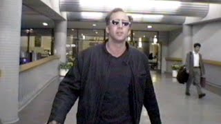 Throwback Clip - Nicolas Cage makes his way through LAX in this classic clip from 1995