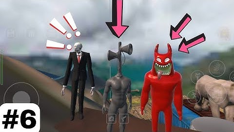 Siren Head in Mountain Map : Ragdoll Fall Gameplay Walkthrough Android Part 6