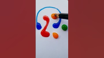 Satisfying colour mixing 🟢🔵🟣 #shorts #satisfying #colormixing 95