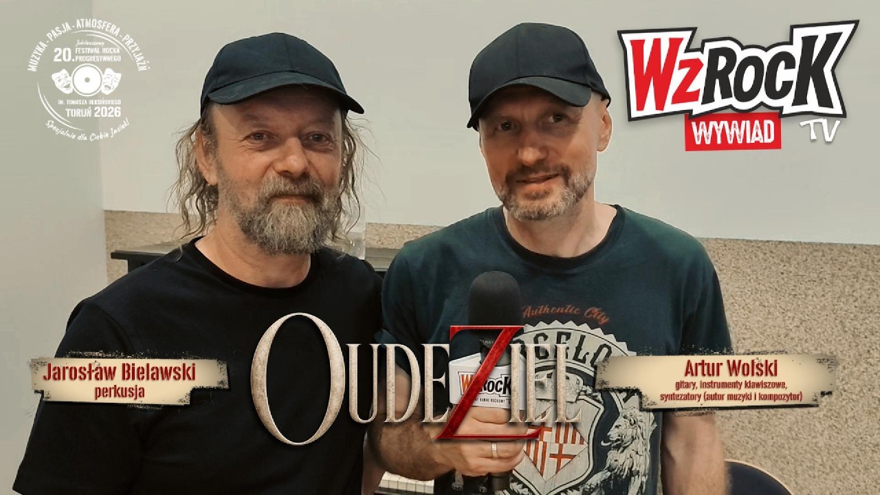 OUDEZIEL - XX Festiwal Rocka Progresywnego 2026 TORUŃ - wywiad / fragmenty koncertu