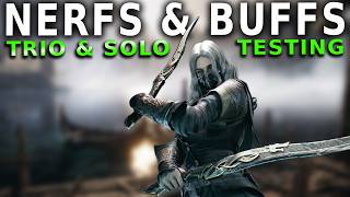 Mistfall Hunter - NERFS & BUFFS | Testing Everything | Witherknight Trios & Solos!