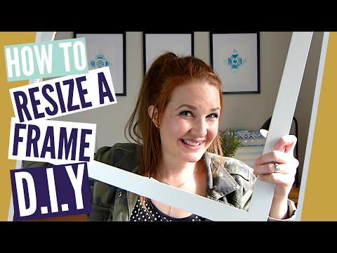 Video: How To Resize A Frame