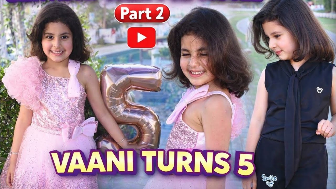 Birthday party at Hotel | Vaani turns 5 | Part 2