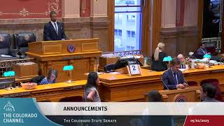 Colorado Senate 2023 Legislative Day 114 Part 2