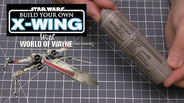 Build the X-Wing - Part 25 - Continuing The Lower Port Engine