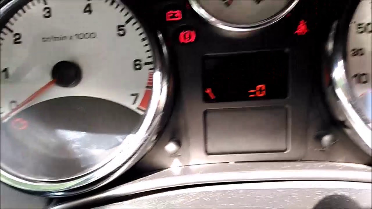 Peugeot 207 Service Zurcksetzen