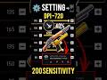Secret [ M1887 ] Headshot sensitivity 2025⚙️✅ 100% Working 😱 | Free Fire 🔥