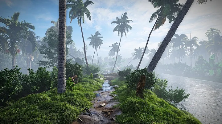 A morning walk through the ridges of Kerala Backwaters | Lumion Cinematic Animation | lockdown #03