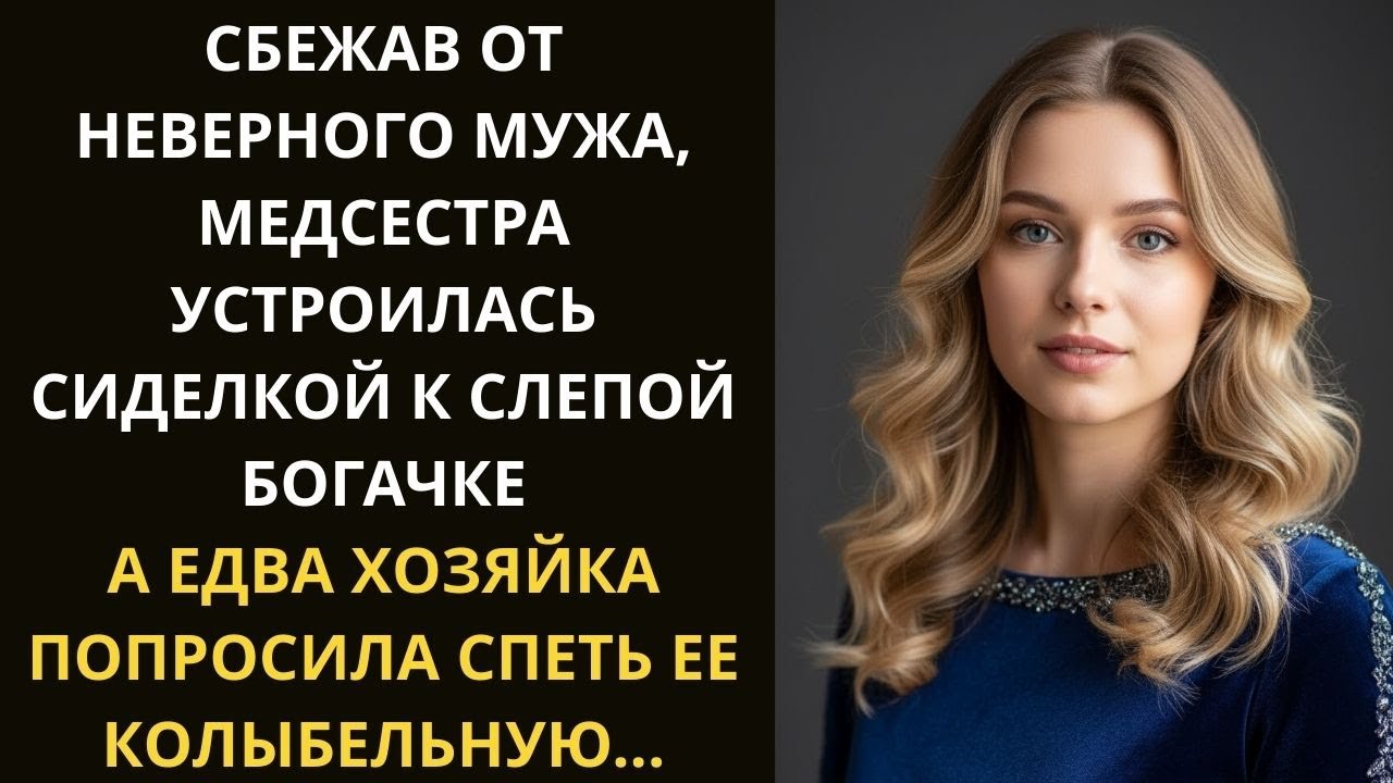 Сбежав от мужа, устроилась сиделкой к слепой богачке… А едва хозяйка попросила спеть ее колыбельную