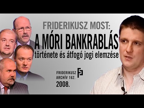 FRIDERIKUSZ MOST: A MÓRI MÉSZÁRLÁS TÖRTÉNETE ÉS ÁTFOGÓ JOGI ELEMZÉSE, 2008. /// F.A.  162.