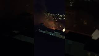 Huge Fire at 481 Queen St E, Toronto, ON - April 26, 2018.