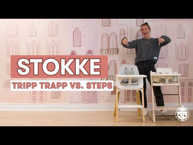 Stokke High Chair - Steps vs Tripp Trapp Highchairs - arinsolangeathome