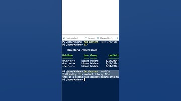 Show contents of a file using powershell #windows #microsoft #tutorial #powershell