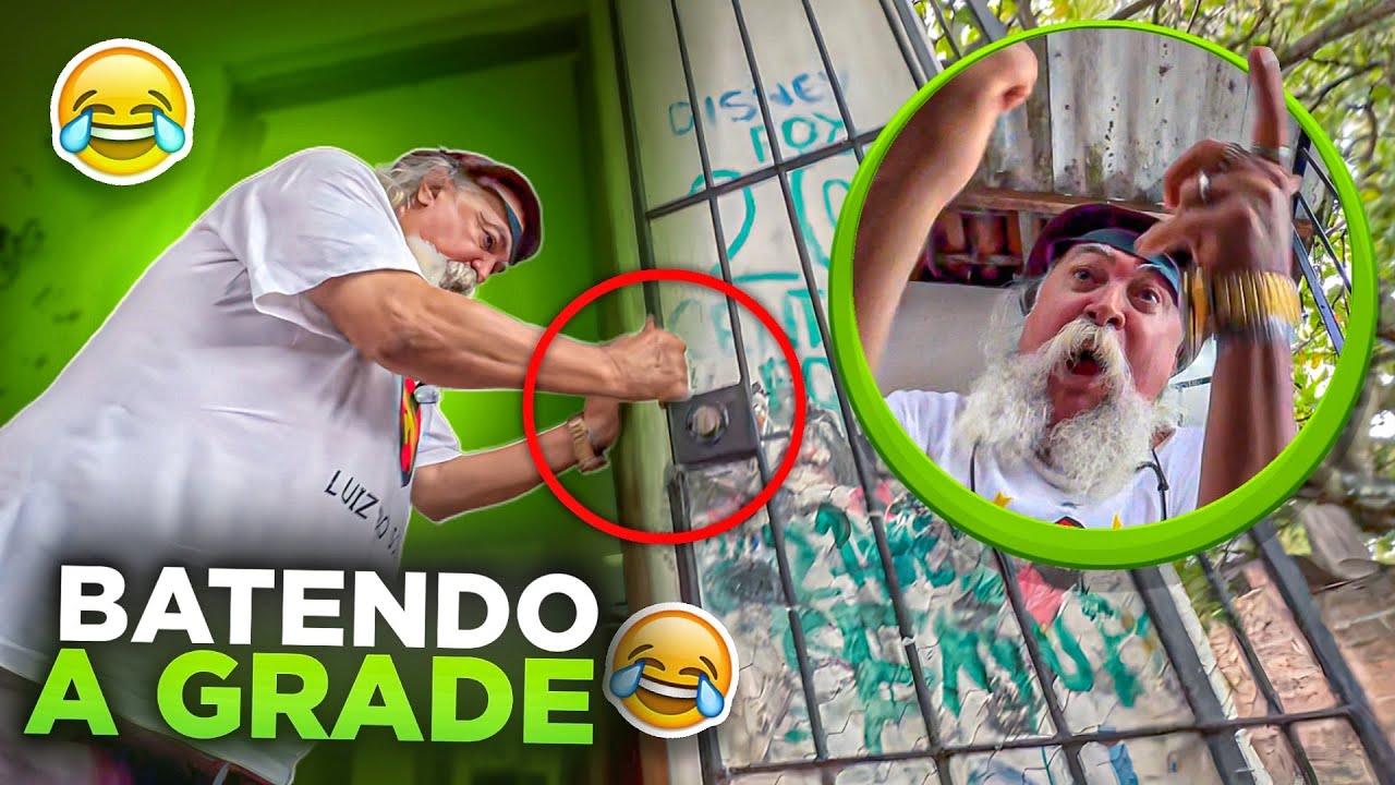 MANETIKIN CHEGOU JÁ BATENDO A GRADE DO VOVÔ LUIZ DO SOM | LUIZ DO SOM