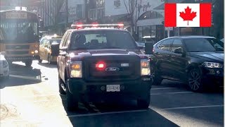 Vancouver Battalion Chief & BCAS Responding/ Arriving + On Scene