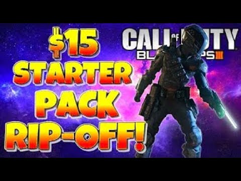 Black Ops 3 - $15 STARTER PACK IS A RIP OFF!!