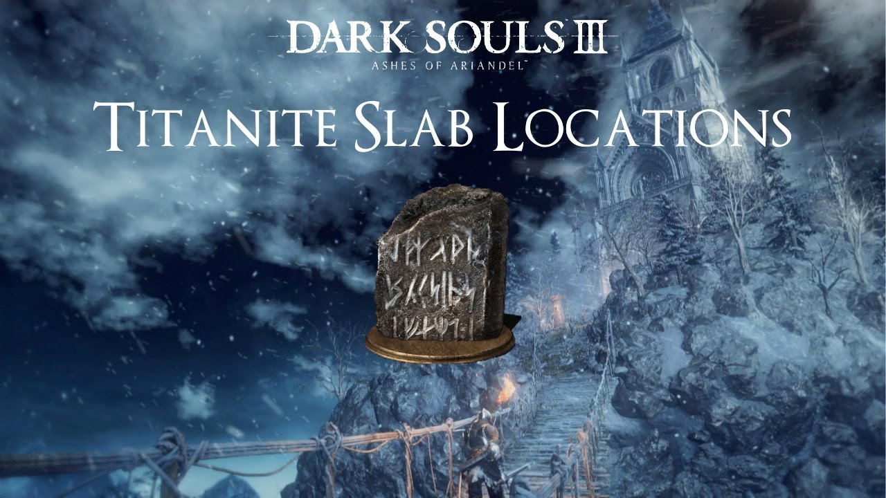 All 3 Titanite Slab Locations in the Ashes of Ariandel DLC | Dark Souls