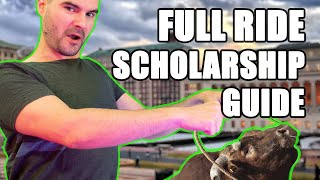 How to Get a Full Ride Scholarship