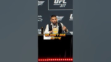 😬🇷🇺 ILIA TOPURIA SHUTS DOWN QUESTIONS ABOUT ISLAM MAKHACHEV AND KHABIB (UFC 317)