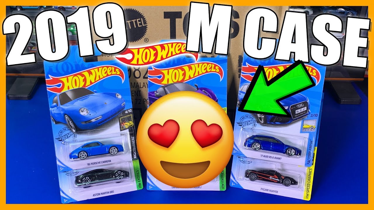 hot wheels 2019 m case