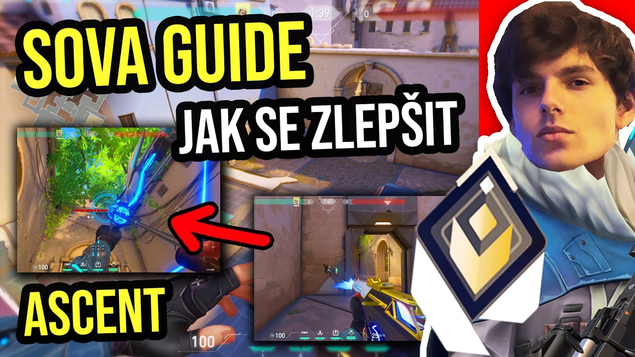 SOVA GUIDE Jak se Zlepšit? #1 Ascent - RADIANT LINEUPS, ATTACK i DEFEND všech míst l Cantzer