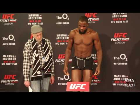 UFC Fight Night London Official Weigh ins