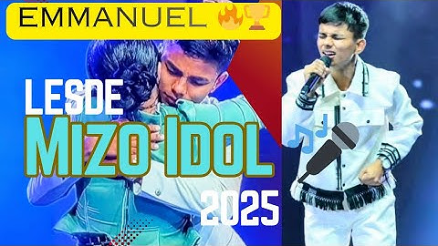 Mizo Idol 2025🏆 Emmanuel -a 🔥 Idol a nih hnuah A ZAI vawikhatna 🤩#mizo #idol Idol kan nei ta ❣️