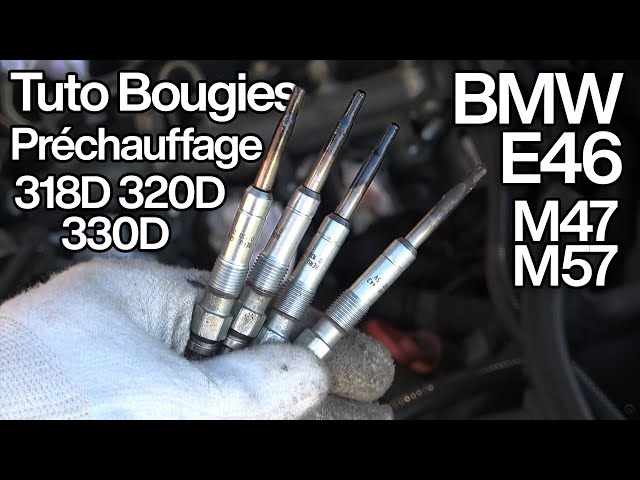BMW 525d E61 bougie de préchauffage