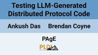 [PAgE'26] Testing LLM-Generated Distributed Protocol Code