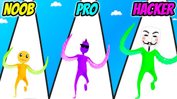 Tentacle Hit: Dark Assassin - NOOB vs PRO vs HACKER