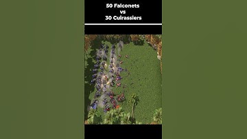 Age of Empires 3 Definitive Edition | 50 FALCONETS vs. 30 CUIRASSIERS | Epic Battle #shorts