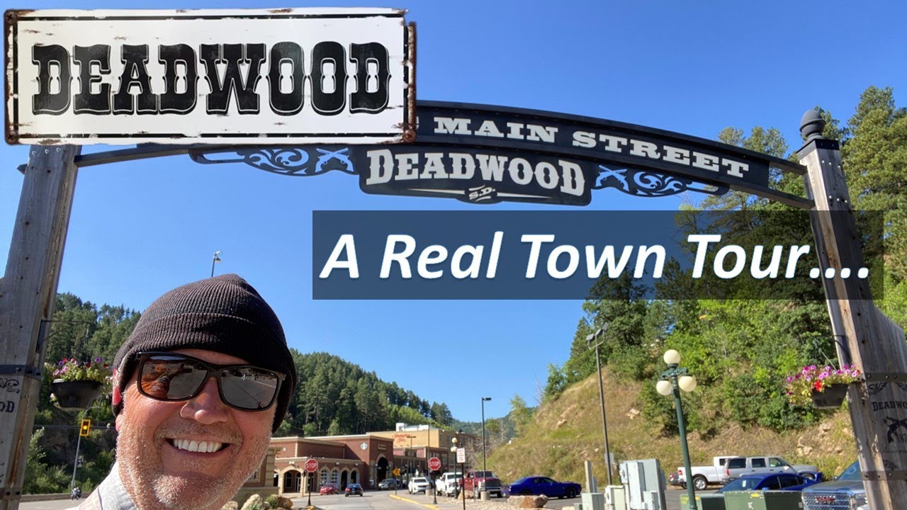 Real Tour of Deadwood South Dakota - America's Western Gun Town - YouTube