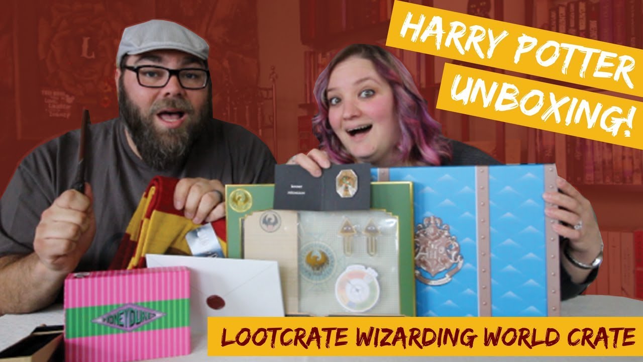 Harry Potter Subscription Box Unboxing! YouTube