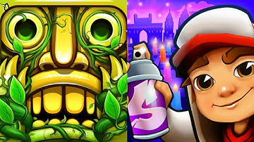 Temple Run 2 VS Subway Surfers Game 2025 Gameplay Android, ios