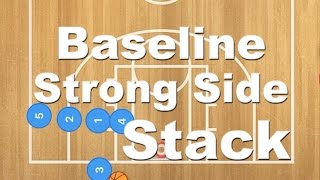 Famous Strong Side Baseline Stack Basketball Inbounds Plays | BLOB Basketball Inbounds Play Wealth