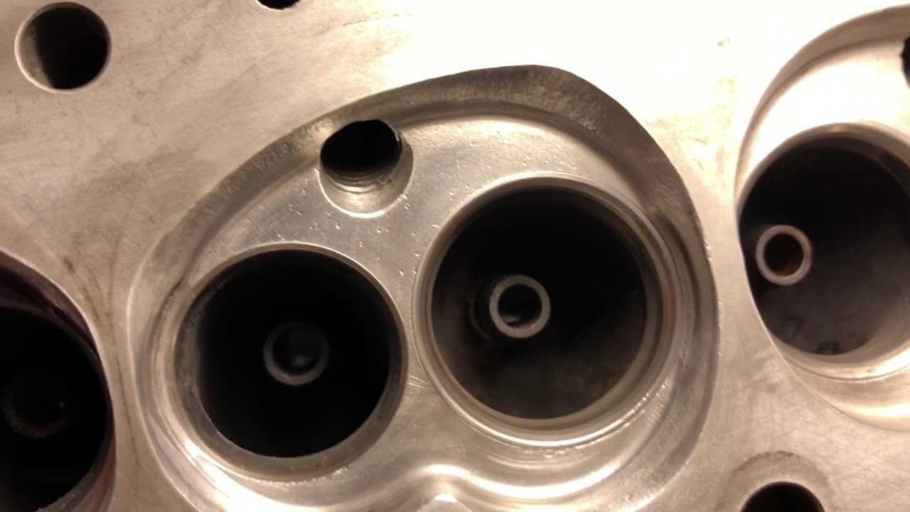 Preparing the aluminum head for my own engine YouTube