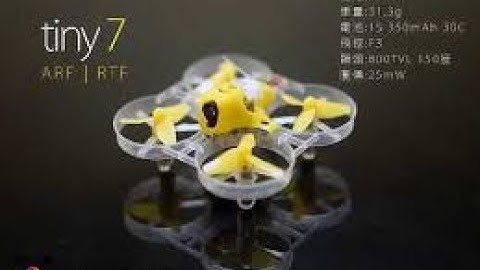 Kingkong Tiny7 maiden flight - very Funny!