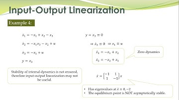 NCS - 30 - Two more examples of input-output linearization