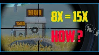 Pubgm- how to convert your 8x scope to 15x with Android settings screenshot 4