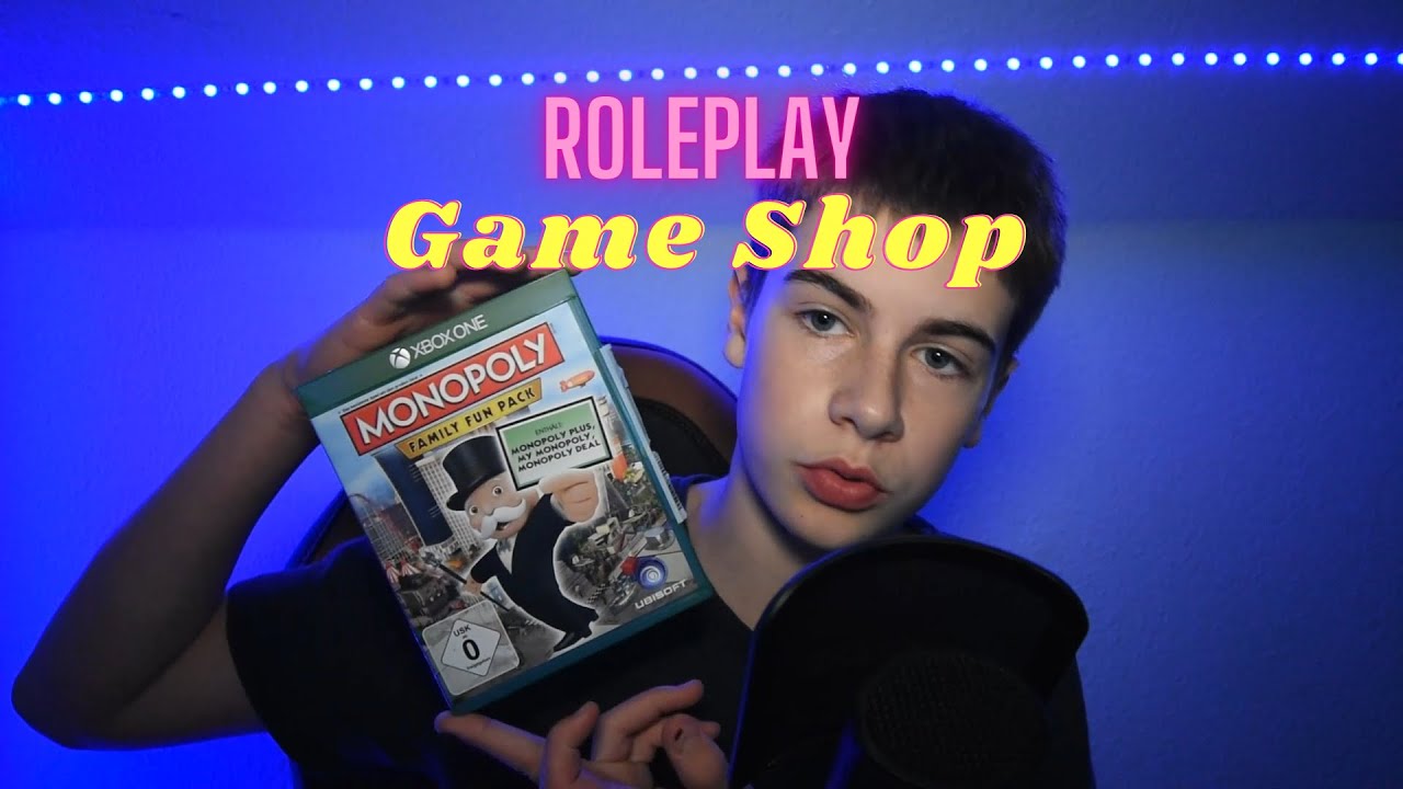 [ASMR Deutsch] Game Shop Spiele für deinen Zockerabend | By ASMR Basics | German