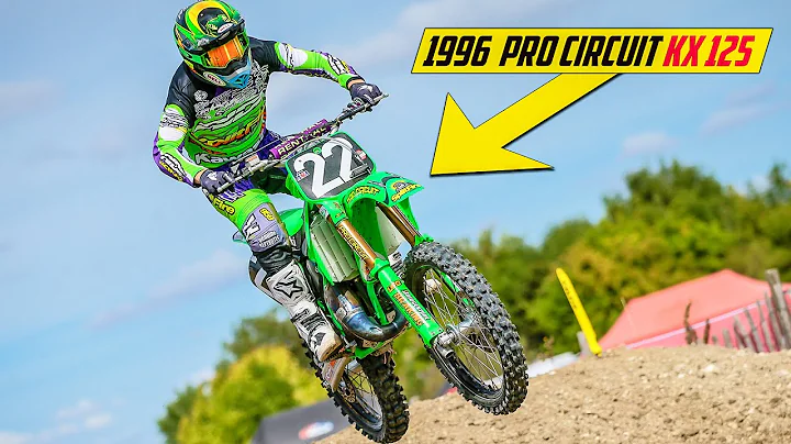 Racing an Incredible 1996 Factory Pro Circuit  KX125!