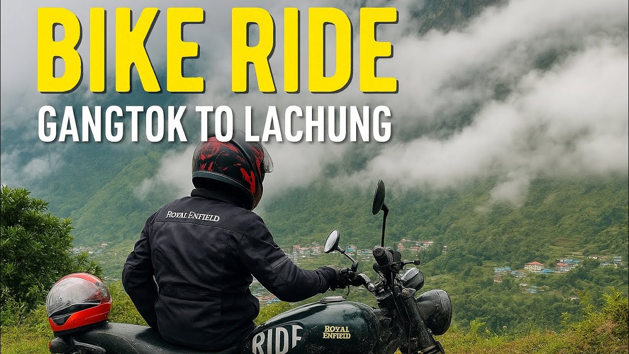 🏍️ Gangtok to Lachung Bike Ride | Exploring North Sikkim’s Hidden Paradise 🌄