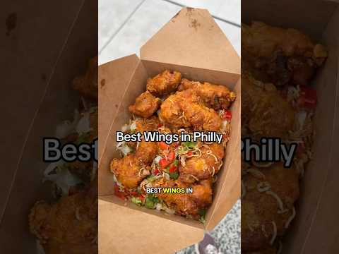 Best wings in Philly right now.