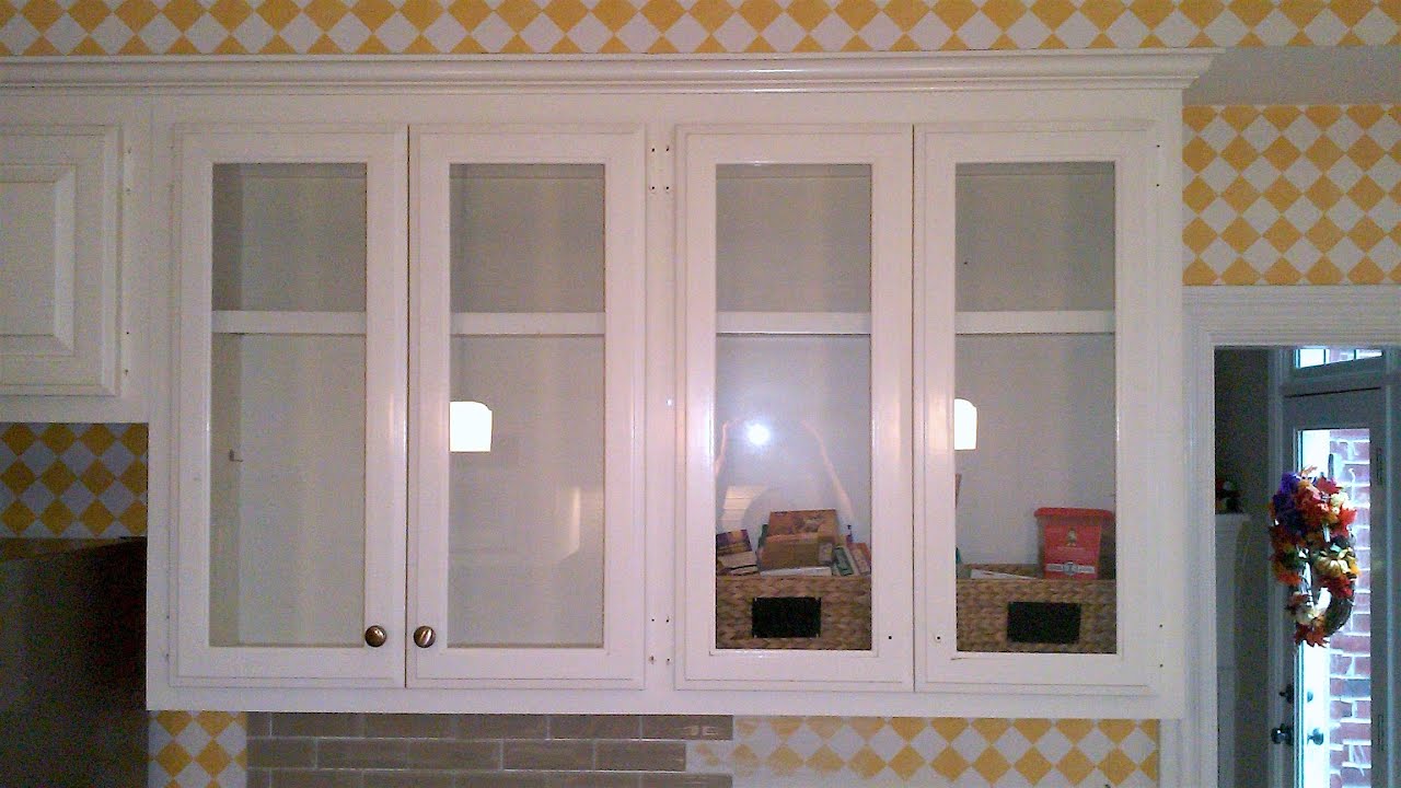 Converting Wood Panel Doors to Glass YouTube