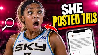 MESS DiJonai Carrington SHADED Sophie Cunningham In A Locker Room Post - Fans Turned On Her