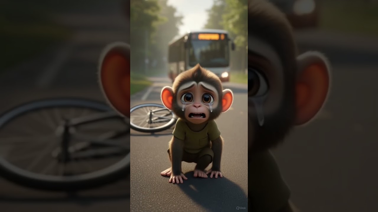 monkey vs bus accident 