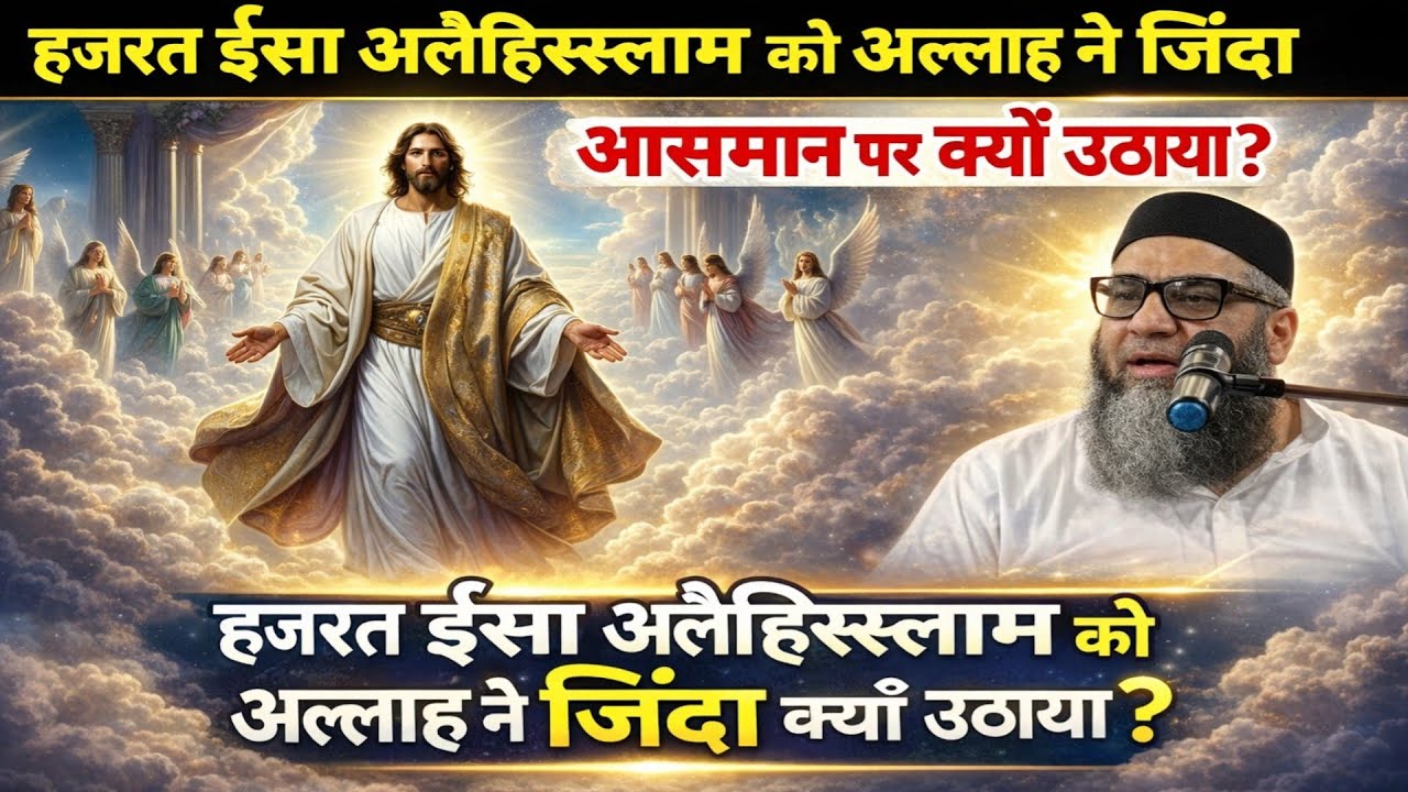 Hazrat Isha Alehisslam Ko Allah Ne Zinda Aasman Pe Kyo Uthaya / Qari Ahmed Ali / Qari Ahmed Ali byan