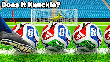 Goalkeeper vs. NEW 2026 World Cup Ball