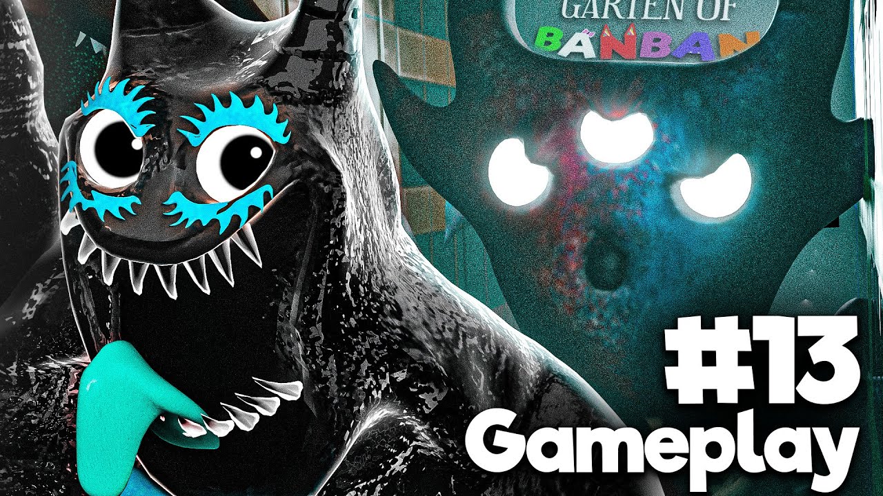 Сад Банбана 9 - БОЙ С БОССОМ Абсолютный ФлумБан против Кошмарного БанБана 🔥😈👾 (Геймплей 13)