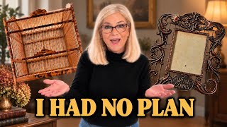 I Let My Thrift Finds Decide How I Decorate for Fall🍁|Thrifting, Upycling & Styling Decor